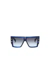 Balmain Full Frame Sunglasses In Blue