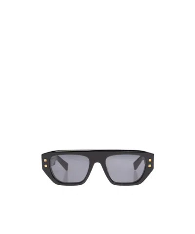 Balmain Full Frame Sunglasses In Gray