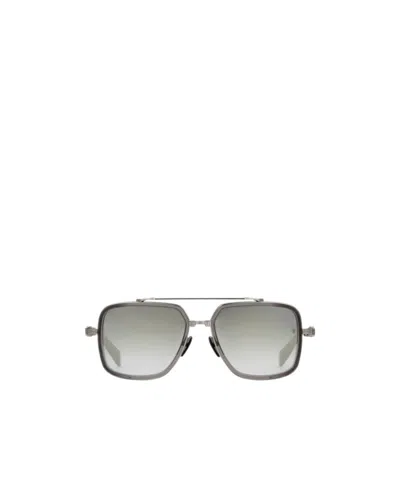 Balmain Full Frame Sunglasses In Gray