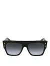 Balmain Blck Acetate Sunglasses In Black