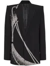 Balmain Galaxy 1b Jacket In Black