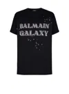 Balmain Galaxy T-shirt In Black