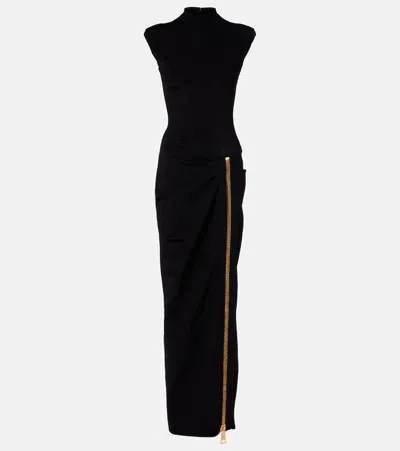 BALMAIN GATHERED GOWN