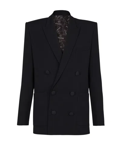 Balmain Gdp Blazer In Black