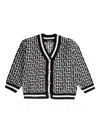 Shop Balmain Geometric-pattern Cardigan