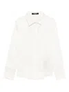 Balmain Geometric-pattern Shirt In White