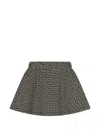 Balmain Geometric Pattern Skirt In Multi