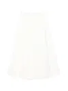 Balmain Geometric Pattern Skirt In Metallic