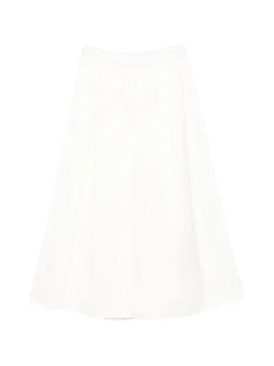 Balmain Kids' Geometric Pattern Skirt In Neutral