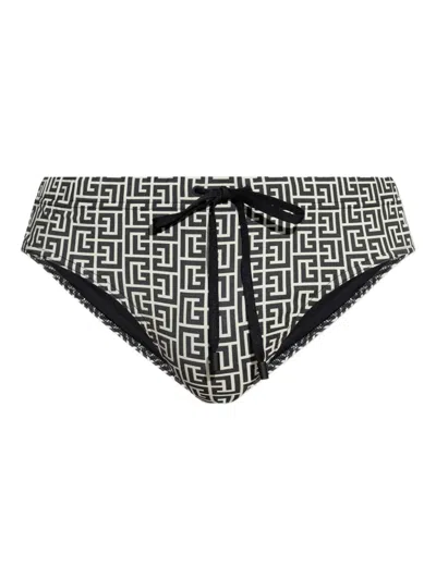 BALMAIN GEOMETRIC-PATTERN SWIM BRIEFS