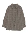 Balmain Geometric-print Shirt In Multi