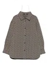 Balmain Geometric-print Shirt In Multi