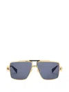 Balmain Geometric-frame Sunglasses In Blue