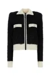 Balmain Textured Fabric Long Sleeves Front Pockets