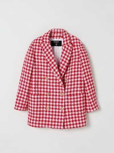 Balmain Kids' Giacca  Bambino Colore Bianco