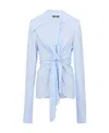 Balmain Shirts In Blue