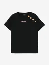 Balmain Logo-print T-shirt In Black