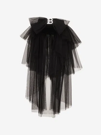 Balmain Kids' Girls Occasion Skirt In Black