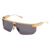 Balmain Gold Titanium Sunglasses In Multi