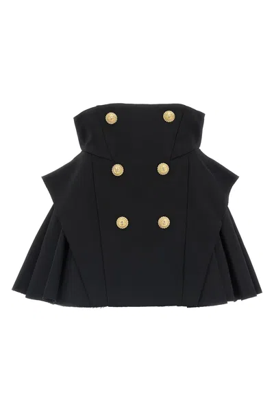 BALMAIN 'LEONE DOPPIA CATENA' SKIRT