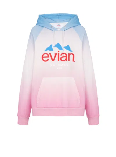 Balmain Gradient Hoodie In Multi