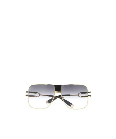 Balmain Gradient Lens Sunglasses In White