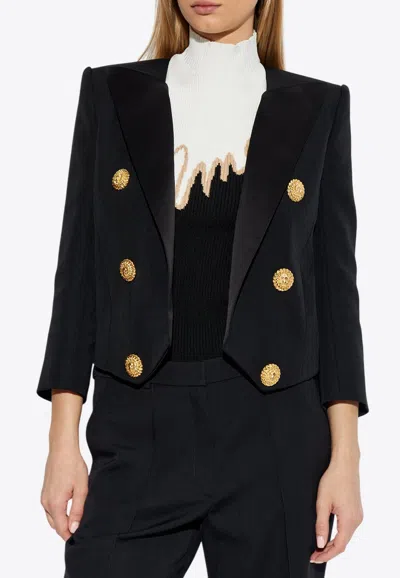 BALMAIN GRAIN DE POUDRE BLAZER