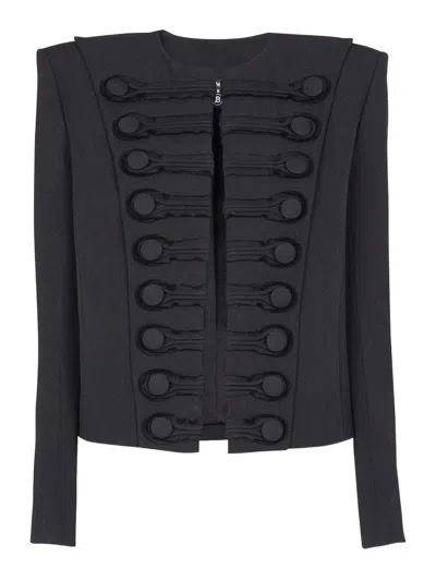 BALMAIN CHAQUETA CASUAL - NEGRO