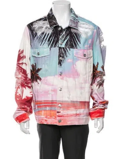 Pre-owned Balmain Graphic Print In Multi