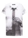 Balmain Graphic-print T-shirt In White