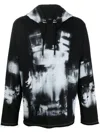 BALMAIN GRAPHIC X-RAY PRINT HOODIE