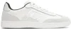 Balmain Swan Sneakers In Gce Blanc/transparen