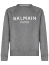 Balmain Felpa  Paris  Paris In Grey