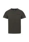 Balmain Logo-embroidered T-shirt In Gray