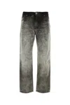 Balmain Degrade Washed-out Straight-leg Jeans