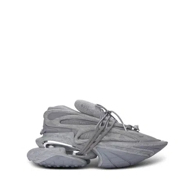 Balmain Grey Trainers - Low-tops Men In Gray