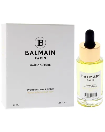 Balmain Hair Couture For Women 1.01oz Overnight Repair Serum In Transparent