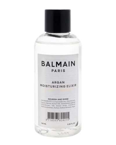 Balmain Hair Couture For Women 3.38oz Argan Moisturizing Elixir In White