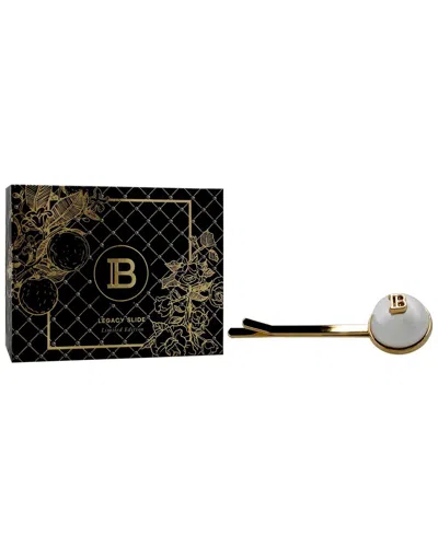 Balmain Hair Couture For Women Legacy Slide Hair Clip In Black