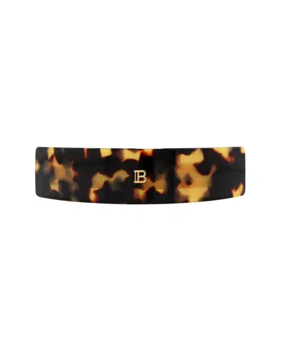Balmain Hair Couture Women's Cellulose Acetate Barrette Pour Cheveux Large In Brown