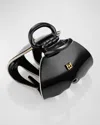 Balmain Pince A Cheveux Imperiale Claw Clap In Black And White