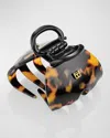 Balmain Pince A Cheveux Imperiale Claw Clap In Tortoise Shell
