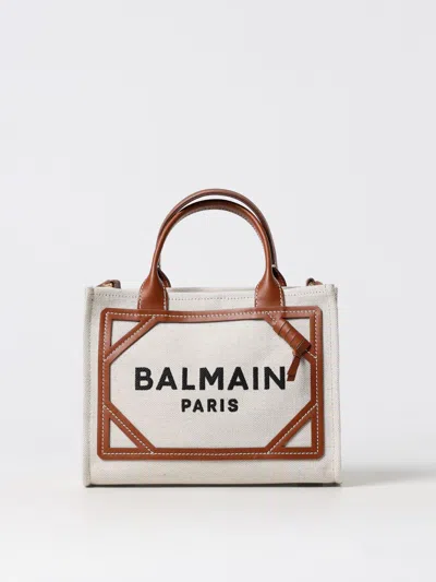 Balmain Handbag  Woman Color Beige In 米色