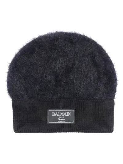 Balmain Kids'  Hat In Black