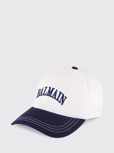Balmain Hat Men  In White
