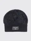 Balmain Logo-patch Beanie In Black