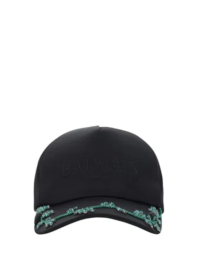 Balmain Hats E Hairbands In Black