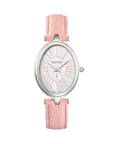 Balmain Haute Elegance Watch, 26mm X 32mm In Transparent