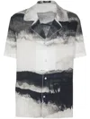 Balmain Moon Print Buttoned Shirt