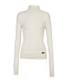 BALMAIN KNITTED TURTLENECK JUMPER